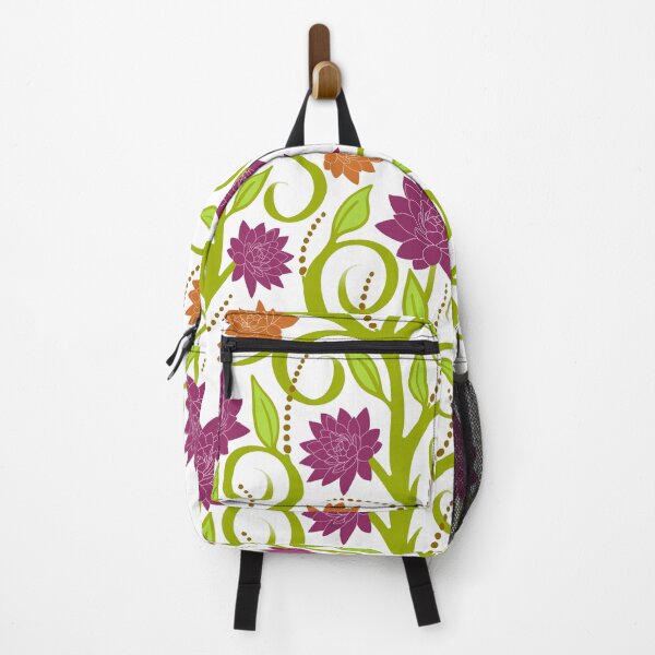 Item preview, Swirly leaves vines and flowers on white background designed and sold by MarySchwindt.