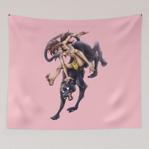 Item preview, The Jungle Book Shonen Mowgli (Pink) designed and sold by MurpheusTech.