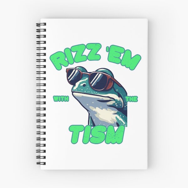 Item preview, Rizz em with tism Funny Animal Print designed and sold by StylishDesigns_ByJohn.