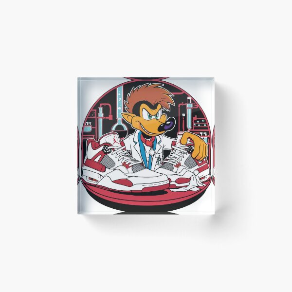 Item preview, a rebellious bandicoot experimenting with retro jordans 4  designed and sold by WearYoSneakers.