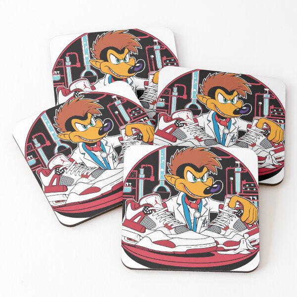Item preview, a rebellious bandicoot experimenting with retro jordans 4  designed and sold by WearYoSneakers.
