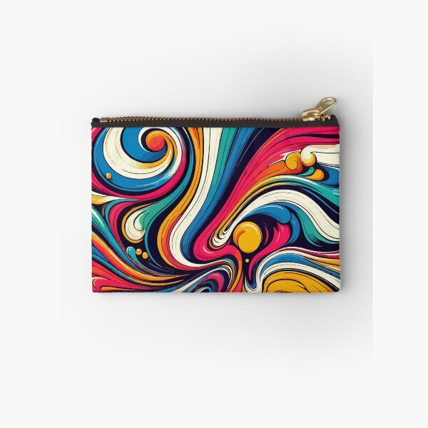 Item preview, Retro Rainbow Liquid Pattern designed and sold by TomFrontierArt.