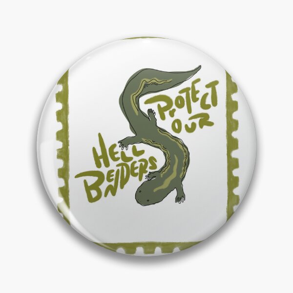 Item preview, Hellbender - Stamp designed and sold by Vie-Designs.