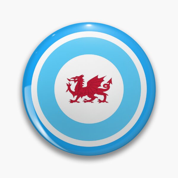 Item preview, Cymraeg y Wladfa Argentina Patagonian Welsh Retro Mod roundel designed and sold by ModSupporters.
