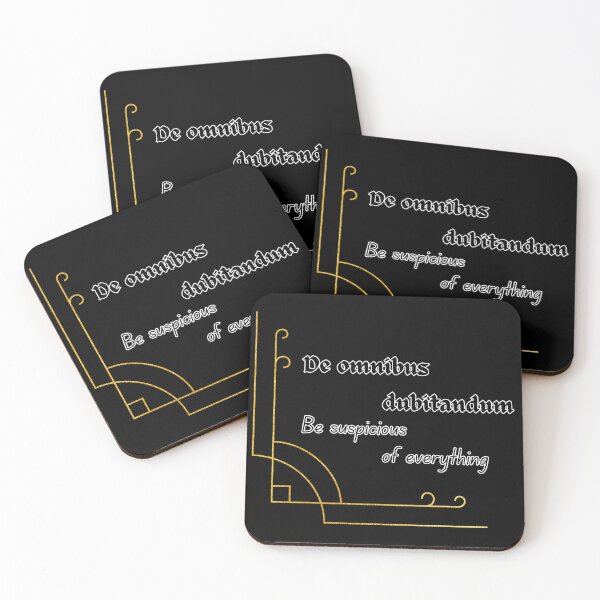 Item preview, Be suspicious of everything, Latin designed and sold by MakeWayDesign.