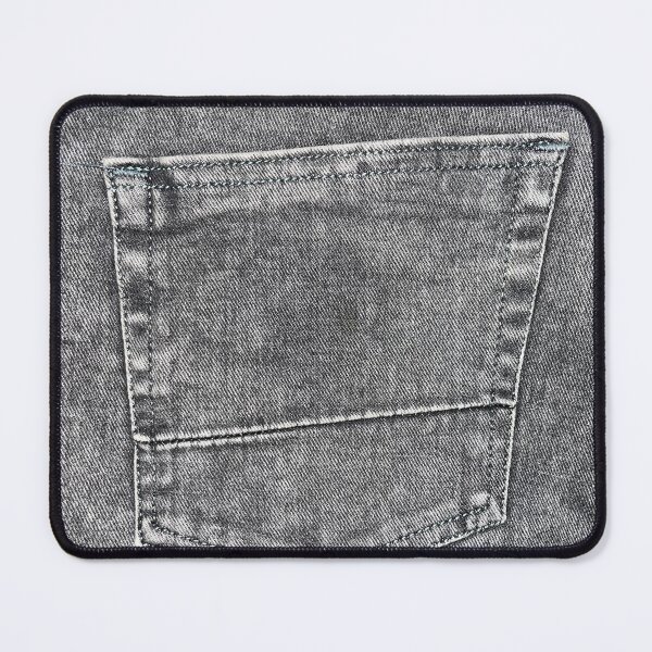 Item preview, Black Denim Pocket designed and sold by Binsagar.