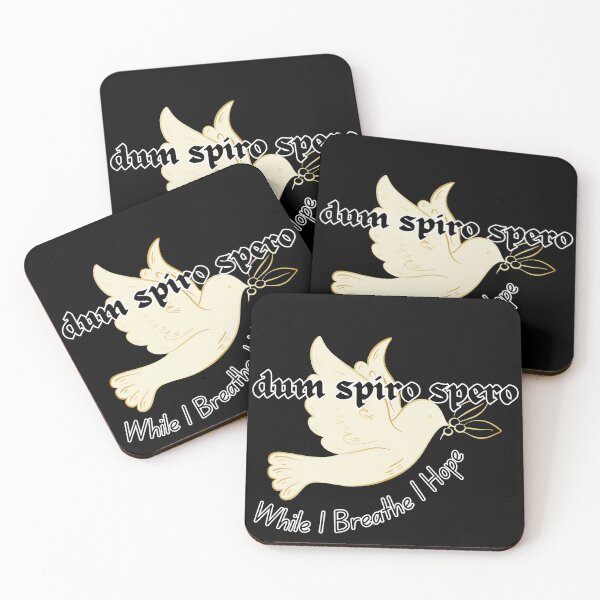Item preview, While I breathe I hope, Latin designed and sold by MakeWayDesign.