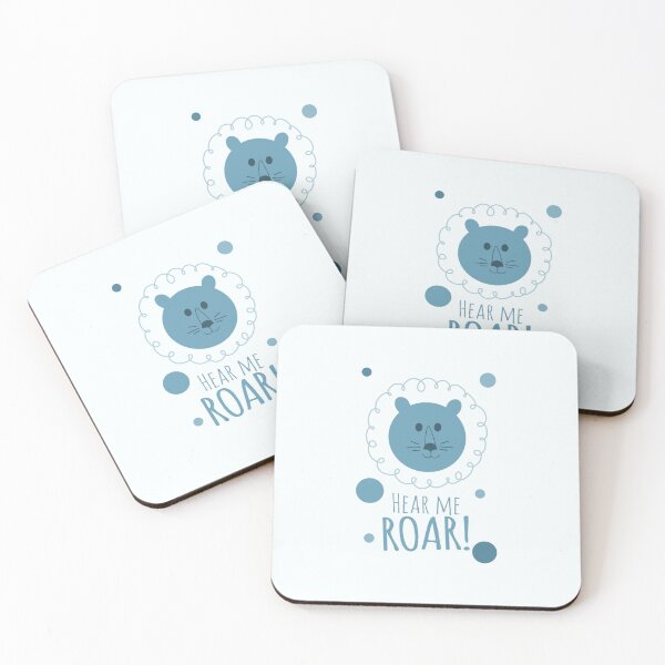 Item preview, Hear me roar! (Blue) designed and sold by CJ Creations.