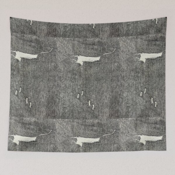 Item preview, Black Denim Scratch designed and sold by Binsagar.