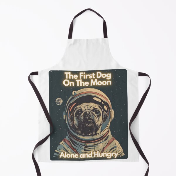 Item preview, The first dog on the moon designed and sold by Foxxys.