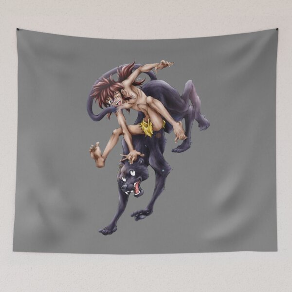Item preview, The Jungle Book Shonen Mowgli (Grey) designed and sold by MurpheusTech.