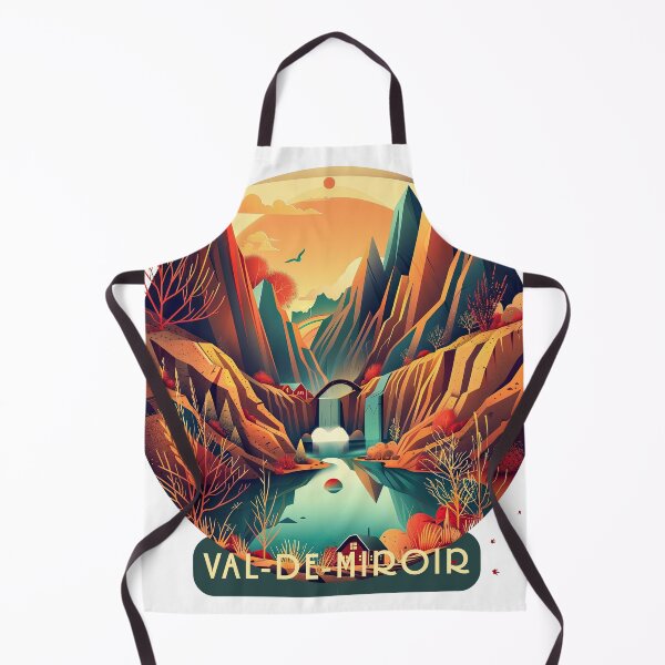 Aperçu de l'œuvre Ville de Val-de-Miroir créée et vendue par ForeverPrintsOK.