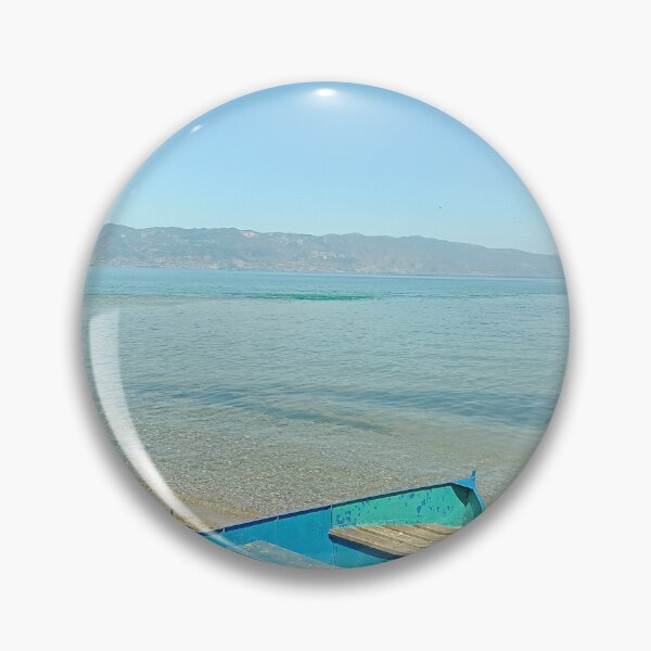 Item preview, Small Boat and Lake Ohrid designed and sold by Dreammkd.