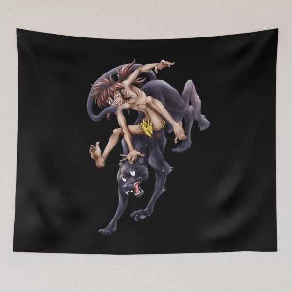 Item preview, The Jungle Book Shonen Mowgli (Black) designed and sold by MurpheusTech.