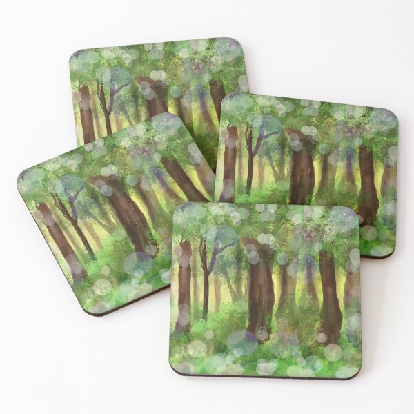 Item preview, Enchanted Bokeh Forest designed and sold by AdriaCaps Art & Design.