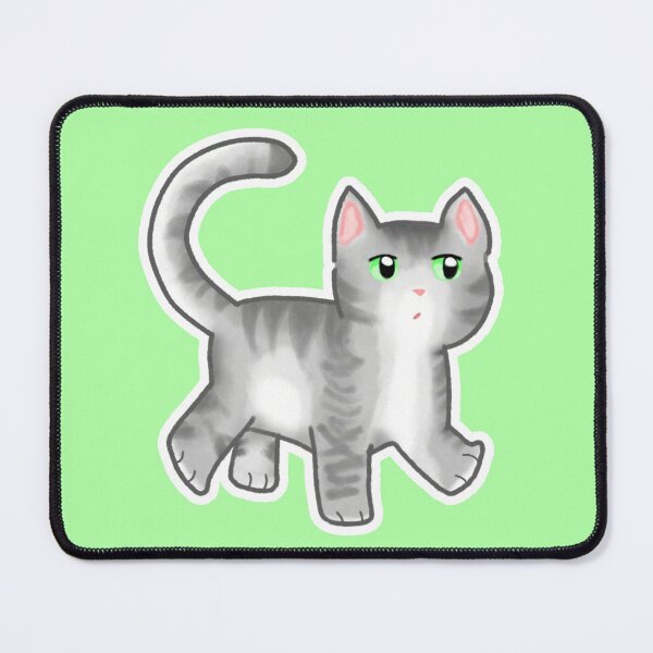 Item preview, Gray & White Cat designed and sold by Percy Everett.