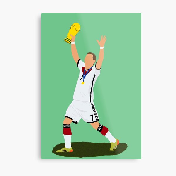 Schweinsteiger Minimalist Metal Print
