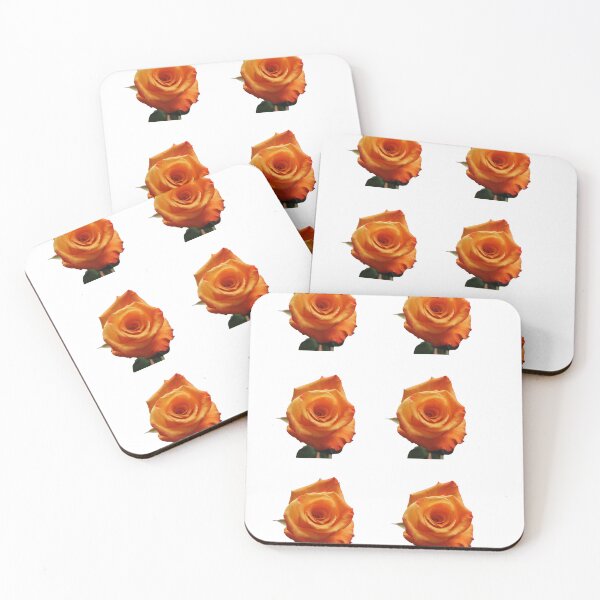 Item preview, Small Orange Rose Sticker Pack  designed and sold by TomikoKH19.