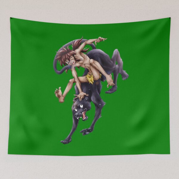 Item preview, The Jungle Book Shonen Mowgli (Green) designed and sold by MurpheusTech.