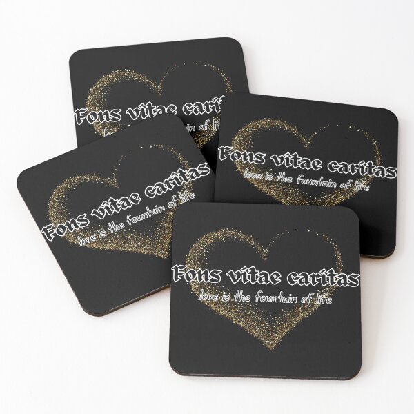 Item preview, Love is the fountain of life, Latin designed and sold by MakeWayDesign.