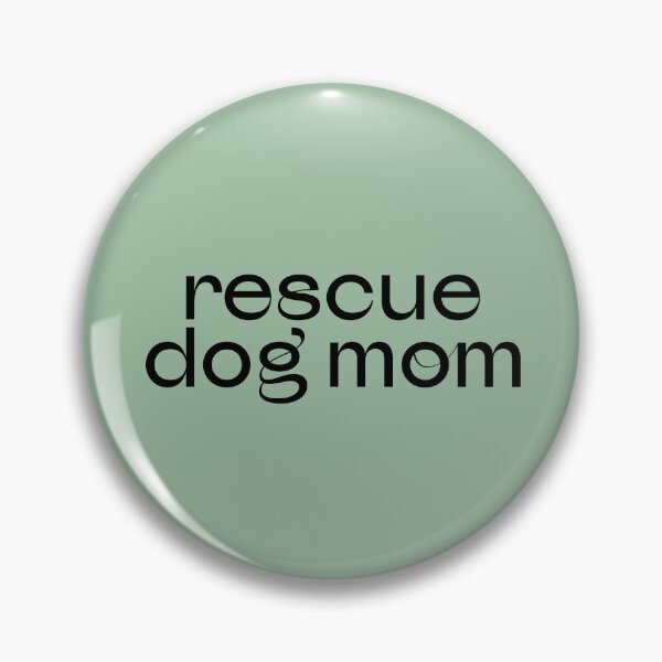 Item preview, Rescue Dog Mom In Black designed and sold by Hanreb.
