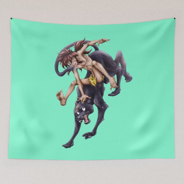 Item preview, The Jungle Book Shonen Mowgli (Aquamarine) designed and sold by MurpheusTech.