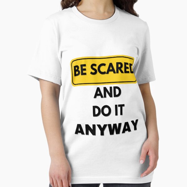 Artikel-Vorschau von Hab Angst und tu es trotzdem - Motivationszitat, designt und verkauft von Cozyclothstudio.
