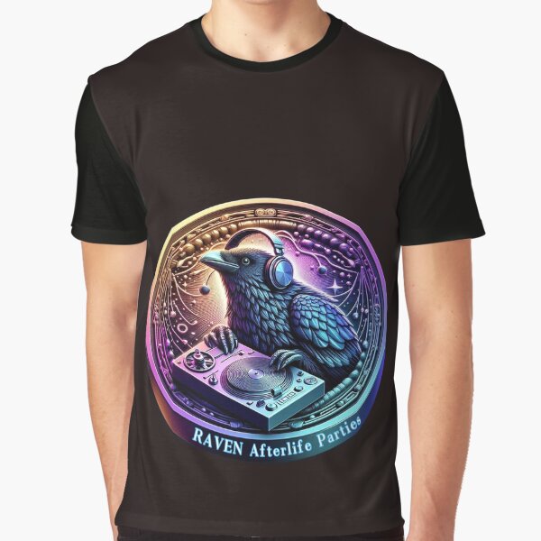 Item preview, Raven Afterlife Parties logo designed and sold by afterlifeartist.