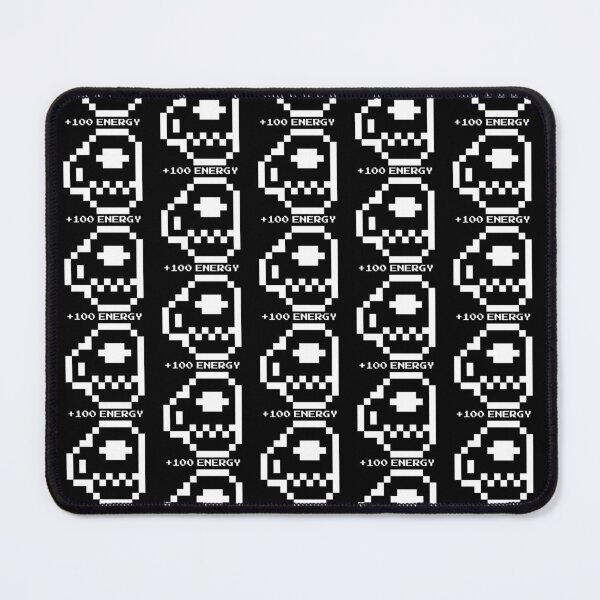Item preview, +100 Energy Pixel Coffee Cup (white) designed and sold by garlicfriendsco.