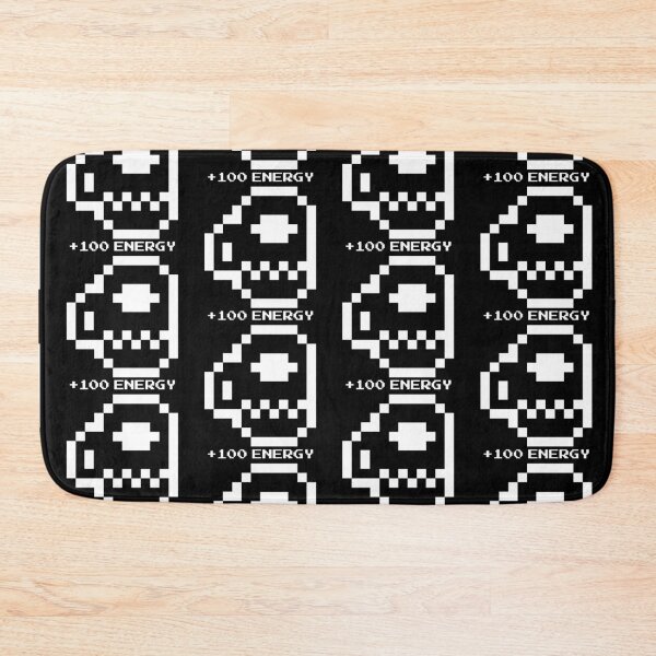 Item preview, +100 Energy Pixel Coffee Cup (white) designed and sold by garlicfriendsco.