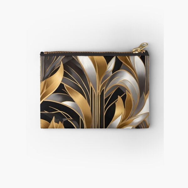Item preview, Art Deco Nouveau Geometric Leaf Pattern designed and sold by SloganExpress.