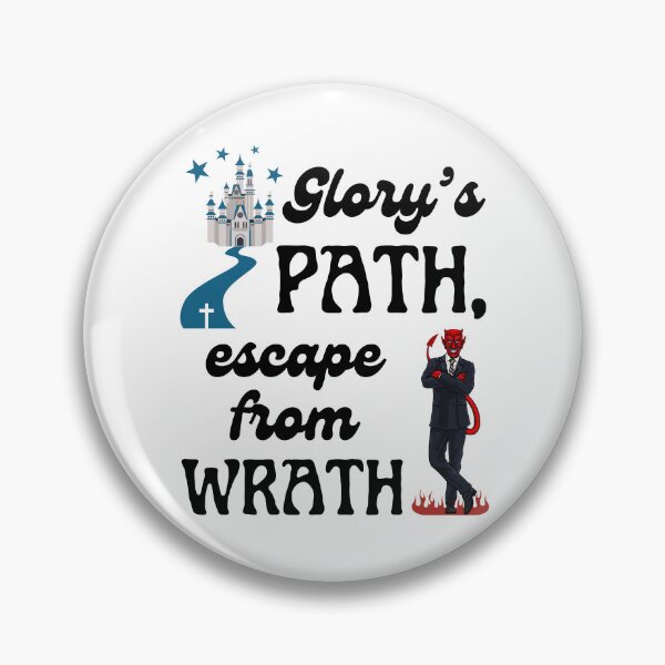 Item preview, Glory's Path, Escape From Wrath designed and sold by aheartforgod.