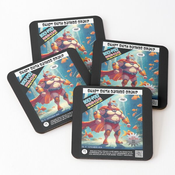 Item preview, Roly-Poly Rescue Squad - Goldie Fish Memory - Issue 9 designed and sold by SwiftSlothMedia.