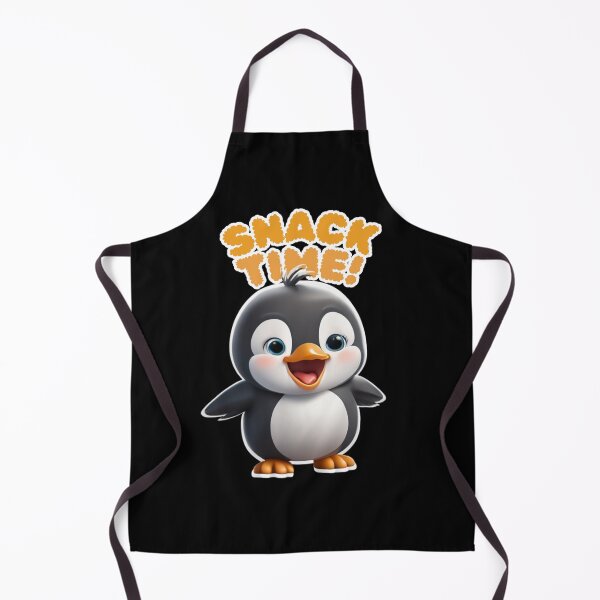 Item preview, Cute Penguin - Snack Time for penguin lovers designed and sold by penguinarchives.