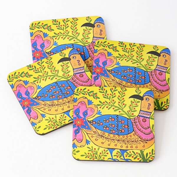 Item preview, Maria Prymachenko, Levaha on the Field, Fine Art Print, Famous Ukrainian Artist, Ukrainian Folk Art, Марія Приймаченко, Леваха на Полі designed and sold by Artistic Gift Print.
