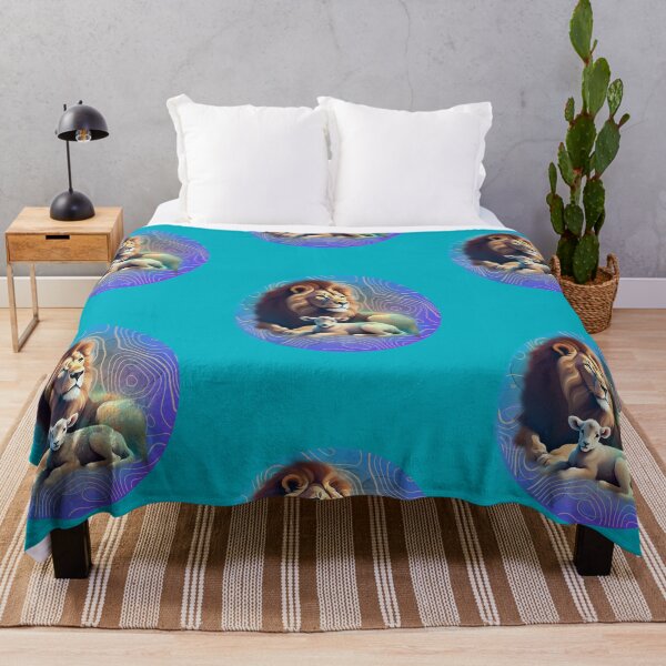 Item preview, The Lion And The Lamb Circle designed and sold by MyArmorOfGod.