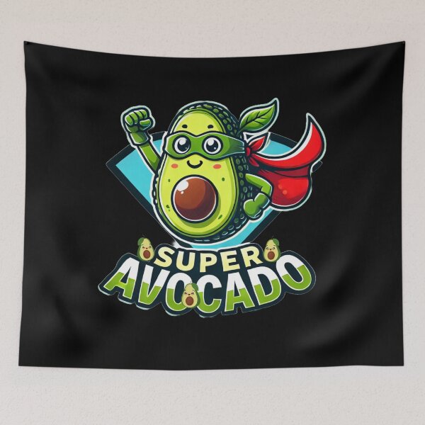 Item preview, Super Avocado Hero:  designed and sold by AnyMar2023.