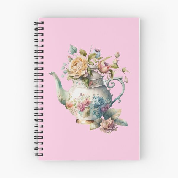Item preview, Floral Tea Time - Teapot designed and sold by GiraffeCreative.