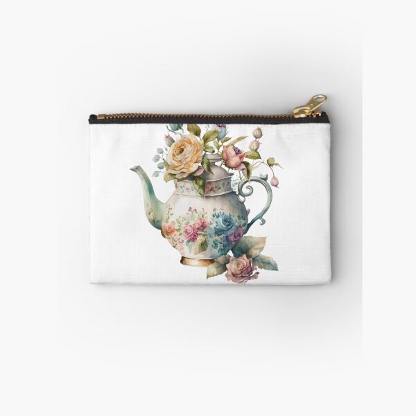Item preview, Floral Tea Time - Teapot designed and sold by GiraffeCreative.