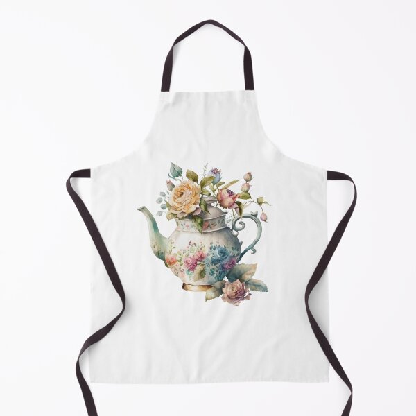 Item preview, Floral Tea Time - Teapot designed and sold by GiraffeCreative.