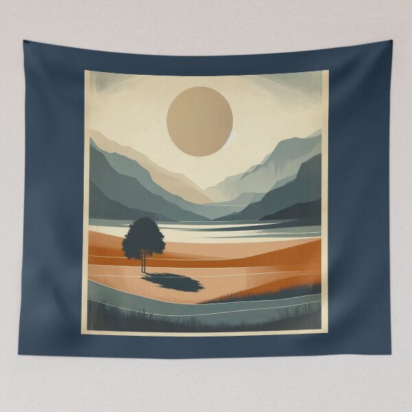 Item preview, Minimalist Art: Simple Scenic Imagery designed and sold by 3IN1digiart.