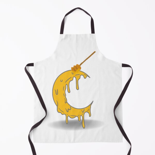 Item preview, A honey moon sticker in yellow designed and sold by ARTofBito.