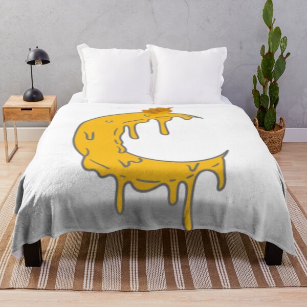 Item preview, A honey moon sticker in yellow designed and sold by ARTofBito.