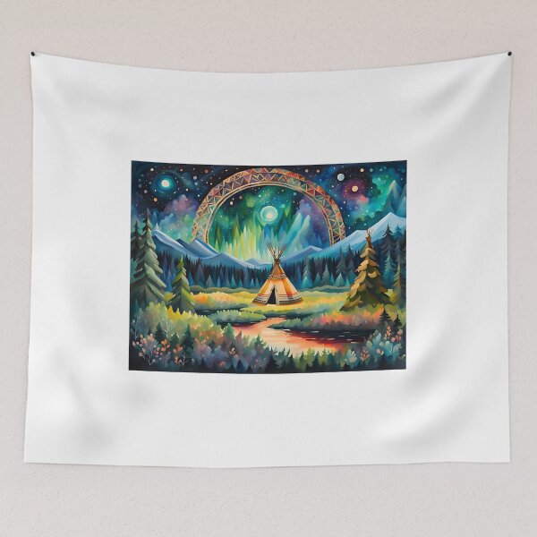 Item preview, Tranquil Teepee designed and sold by LadyLunaStar.