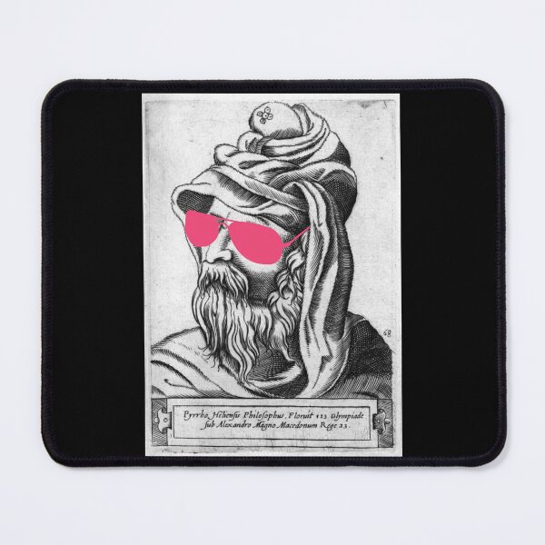 Item preview, Pyrrho of Elis - ancient philosopher gift - student teacher fun quote philosophy philosopher designed and sold by PHILOSOPHY-SWAG.