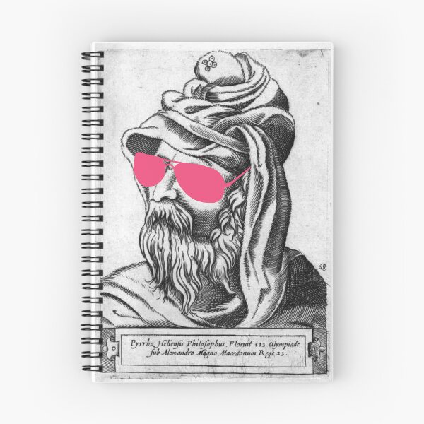 Item preview, Pyrrho of Elis - ancient philosopher gift - student teacher fun quote philosophy philosopher designed and sold by PHILOSOPHY-SWAG.