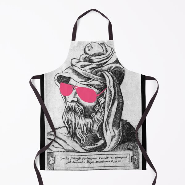 Item preview, Pyrrho of Elis - ancient philosopher gift - student teacher fun quote philosophy philosopher designed and sold by PHILOSOPHY-SWAG.