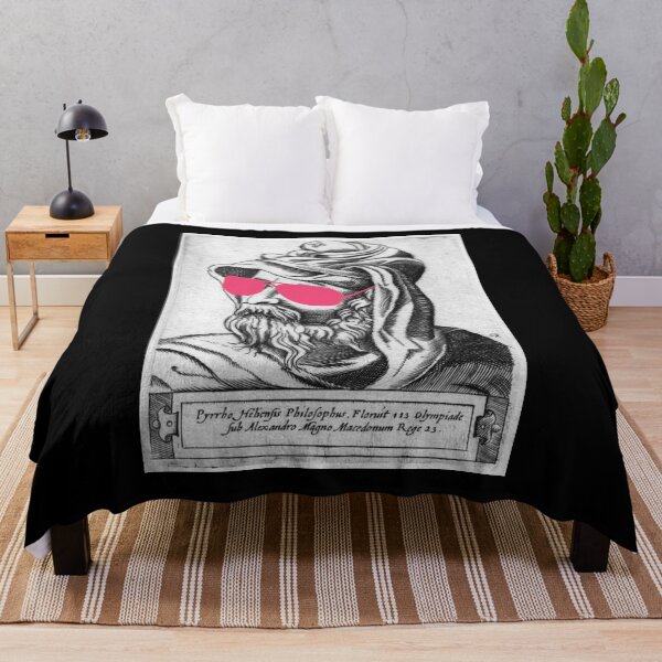 Item preview, Pyrrho of Elis - ancient philosopher gift - student teacher fun quote philosophy philosopher designed and sold by PHILOSOPHY-SWAG.