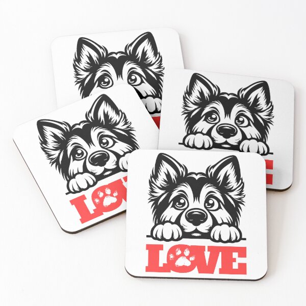 Item preview, Love Dog - Cute German Shepherd Puppy for Dog Lovers designed and sold by SaiSou.