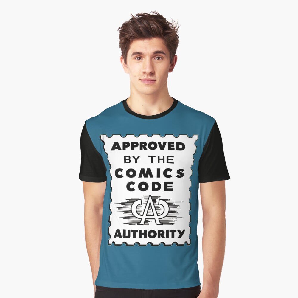 comics code authority shirt